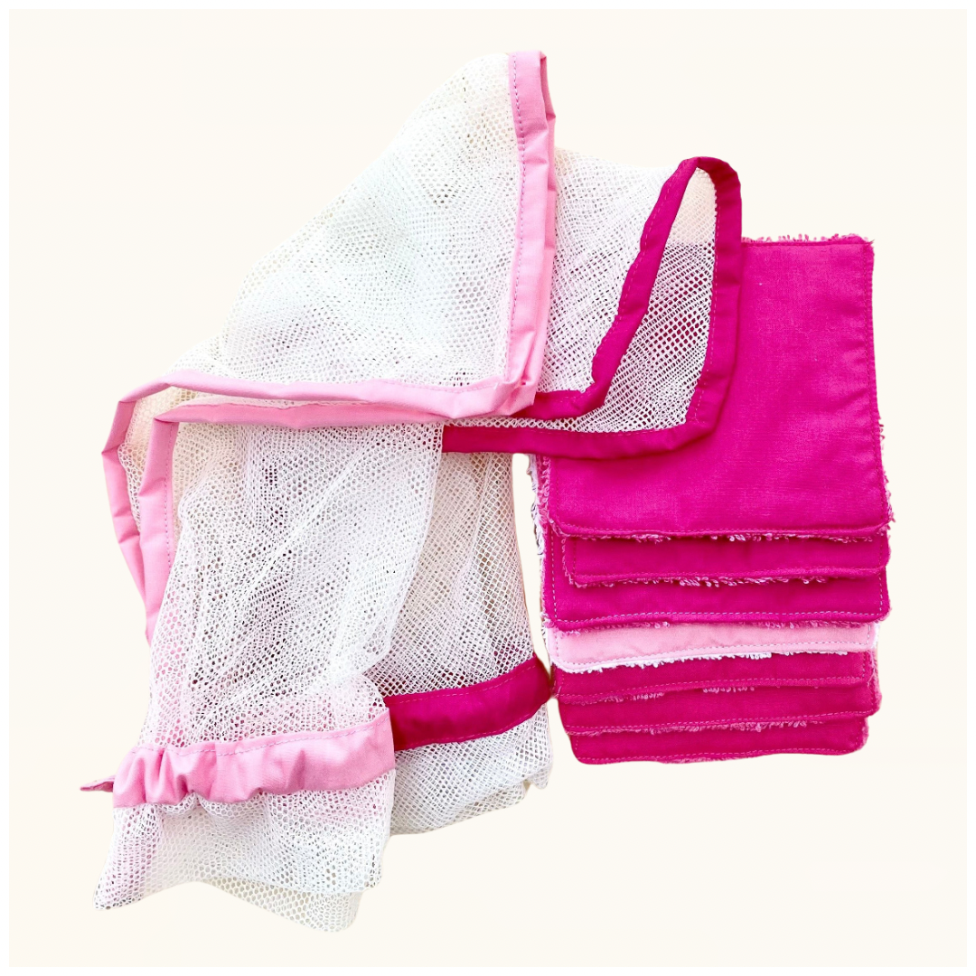 Lingettes démaquillantes lavables
