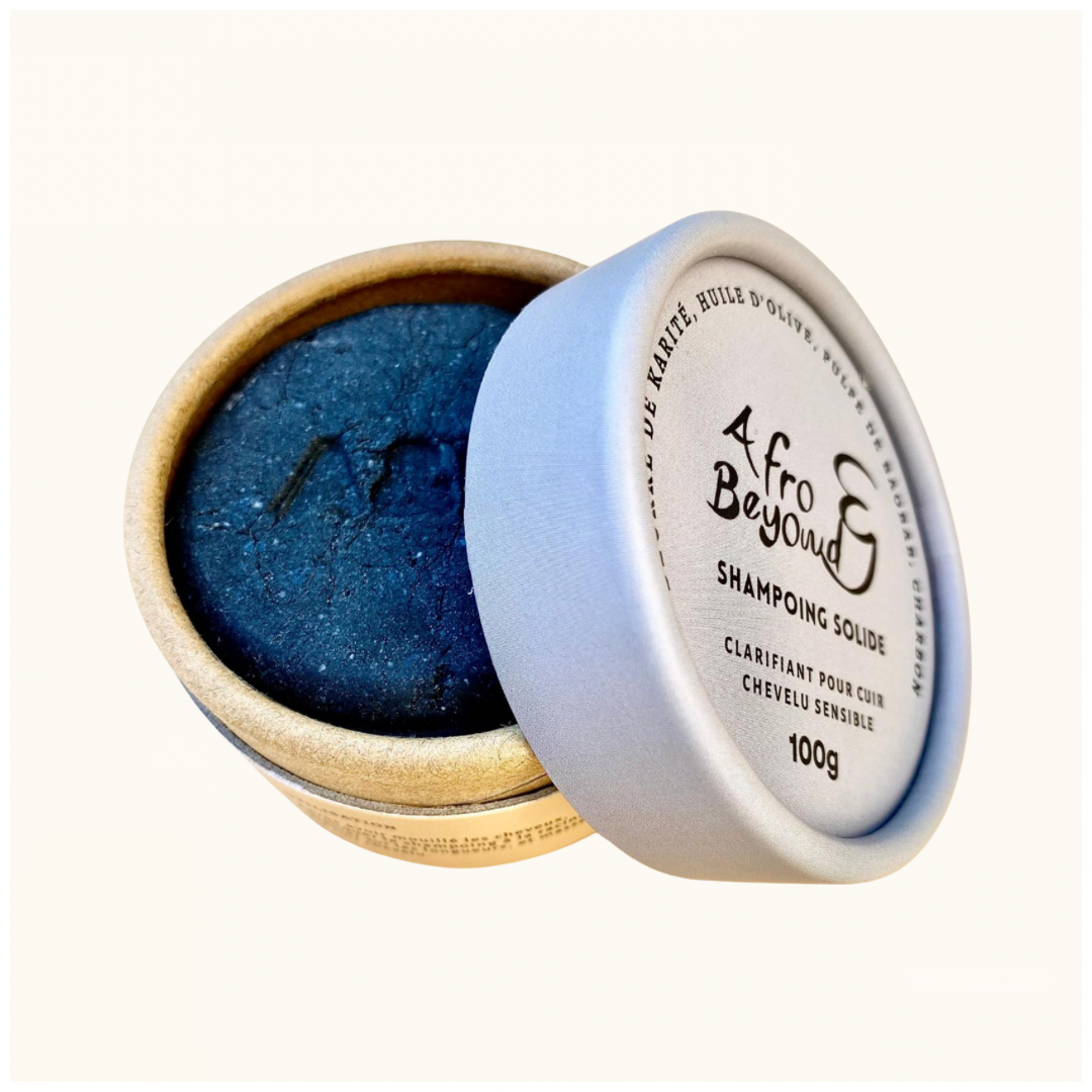 Clarifying solid shampoo for sensitive scalp without essential oils 100g