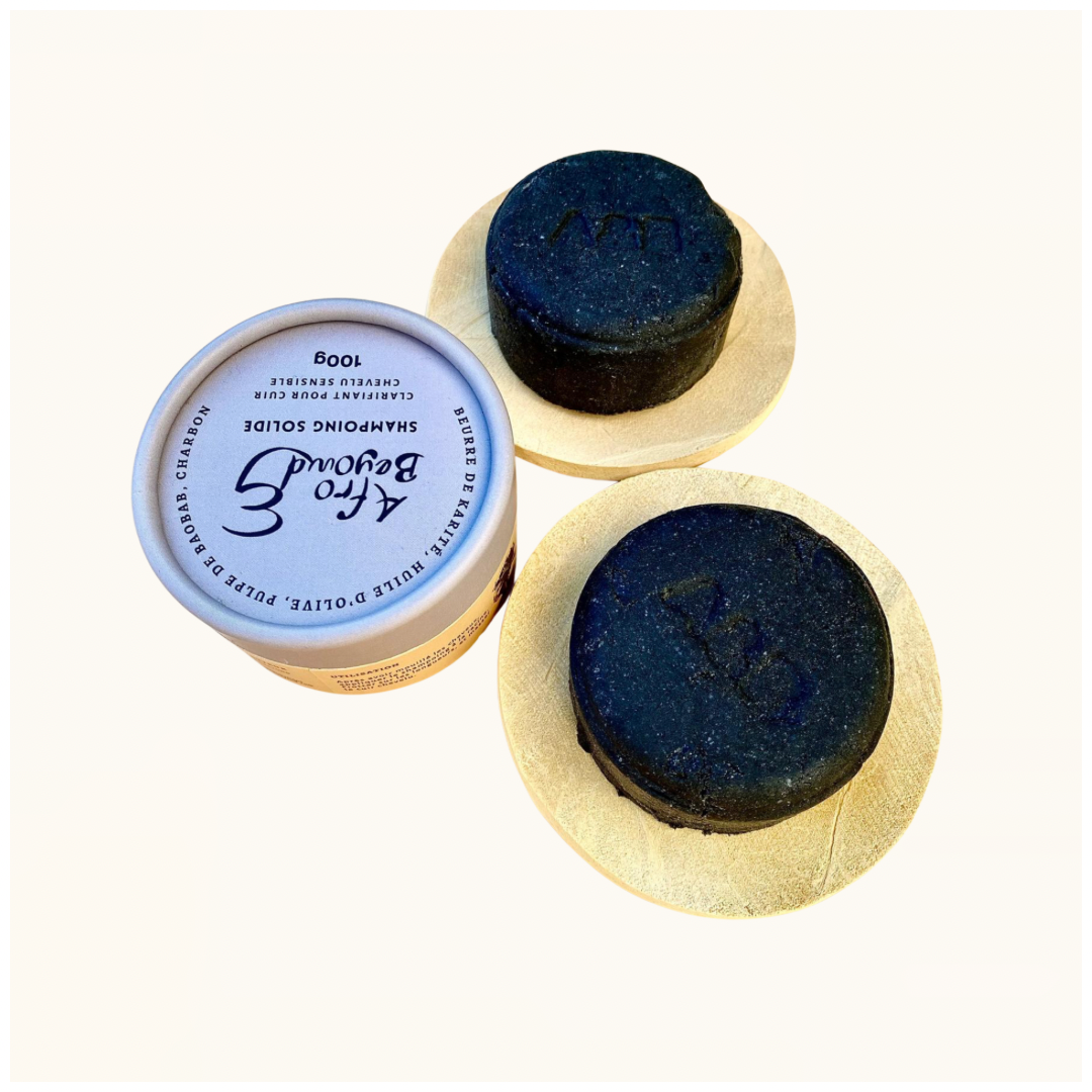 Clarifying solid shampoo for sensitive scalp without essential oils 100g