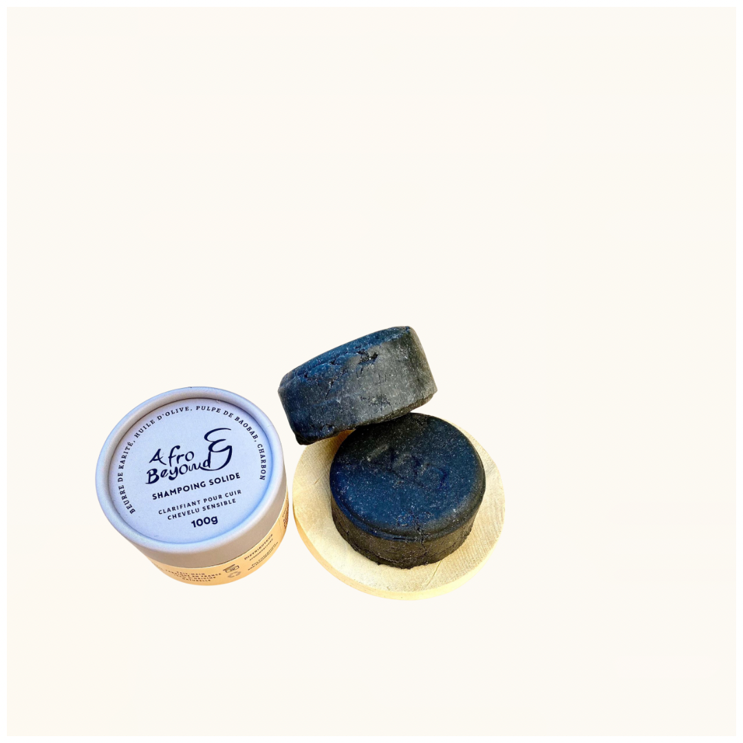 Clarifying solid shampoo for sensitive scalp without essential oils 100g