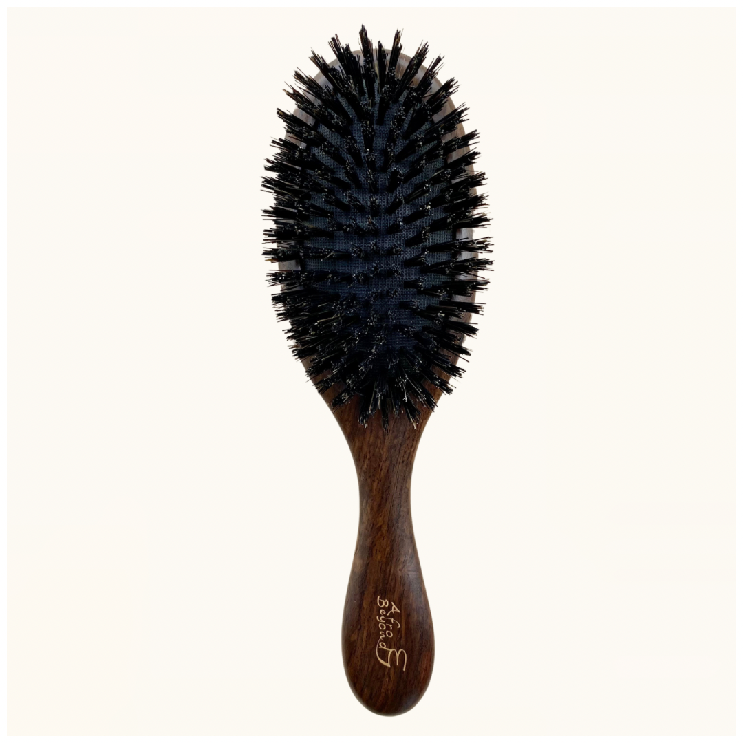 Brosse en poil de sanglier
