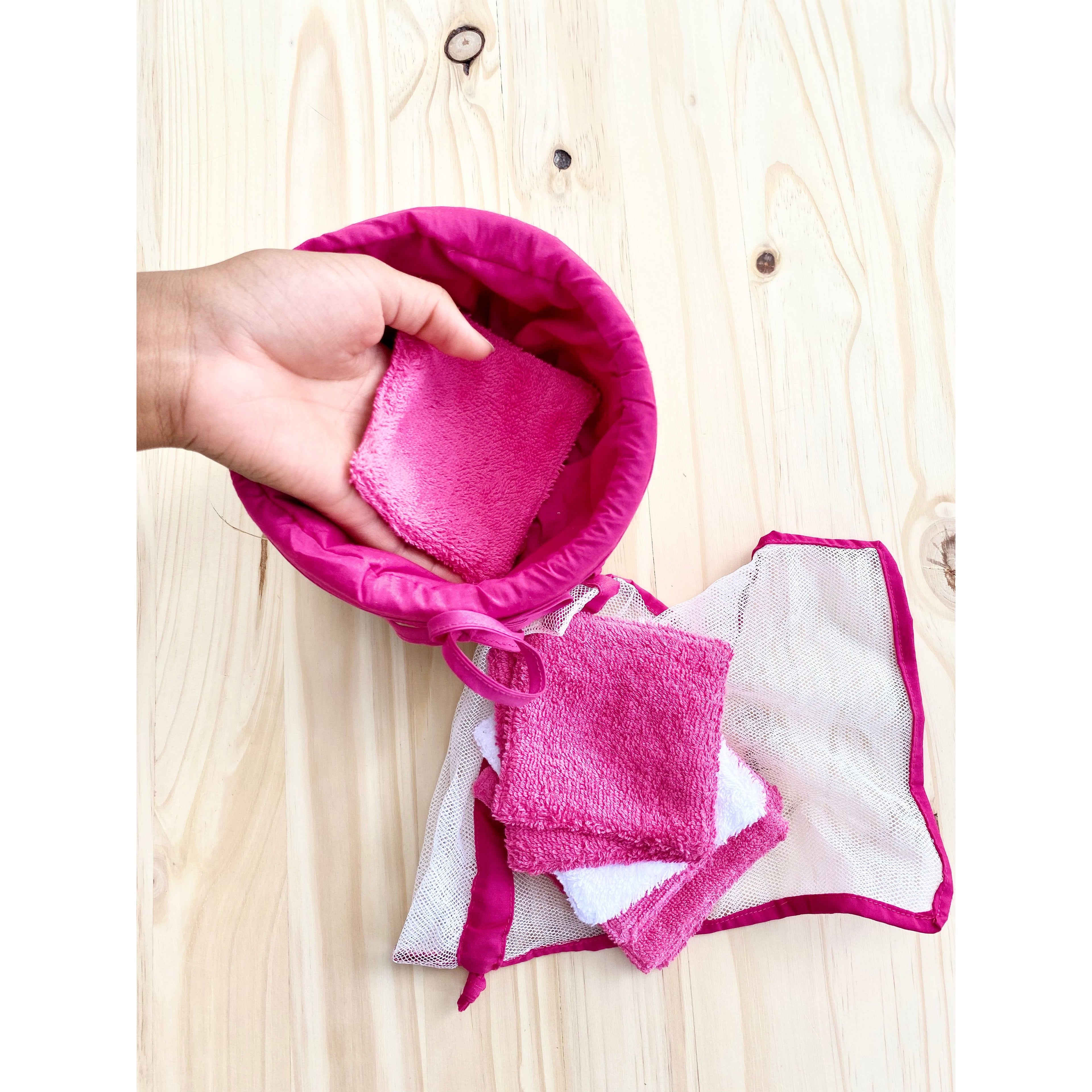 Pack de lingettes démaquillantes avec panier de rangement Taar