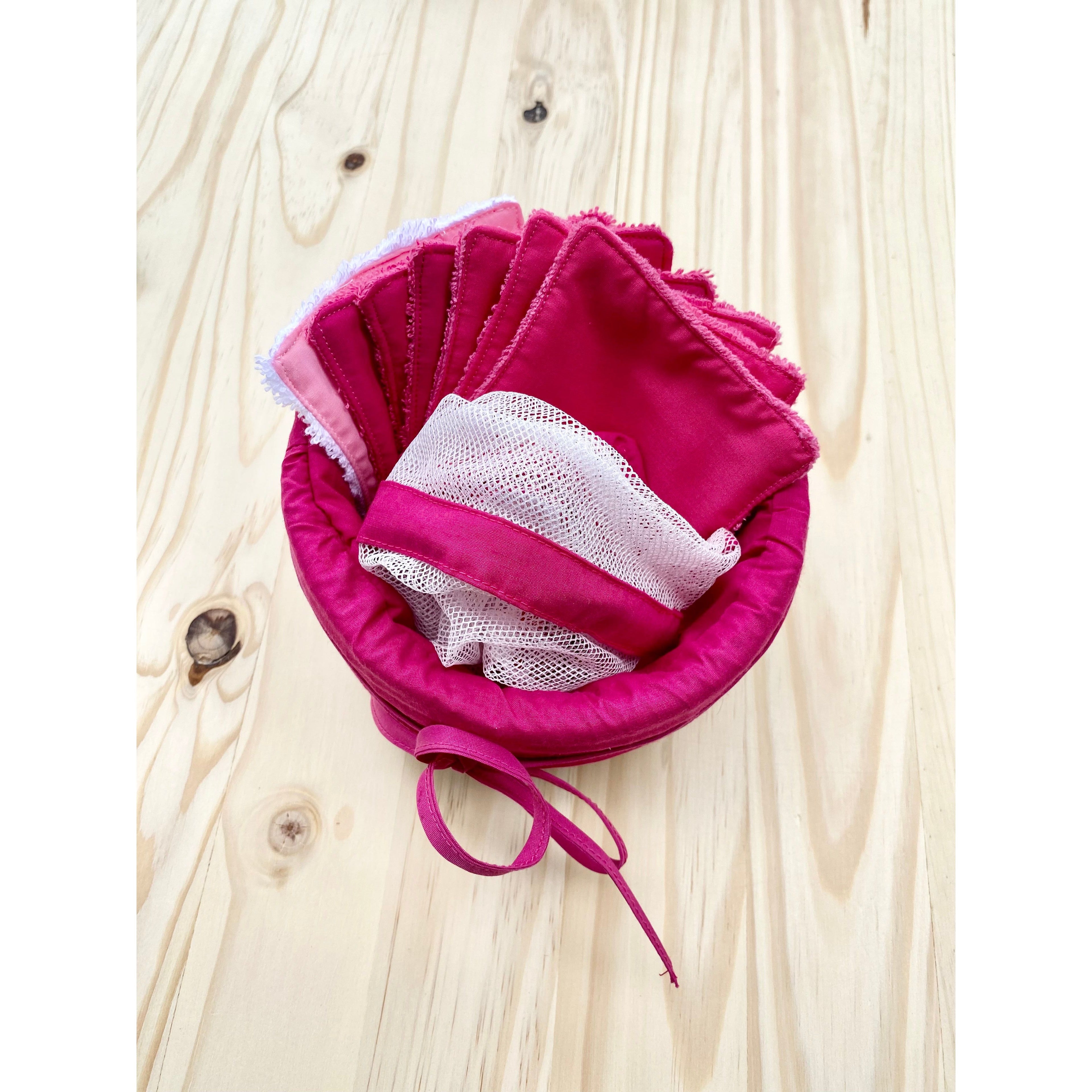 Pack de lingettes démaquillantes avec panier de rangement Taar