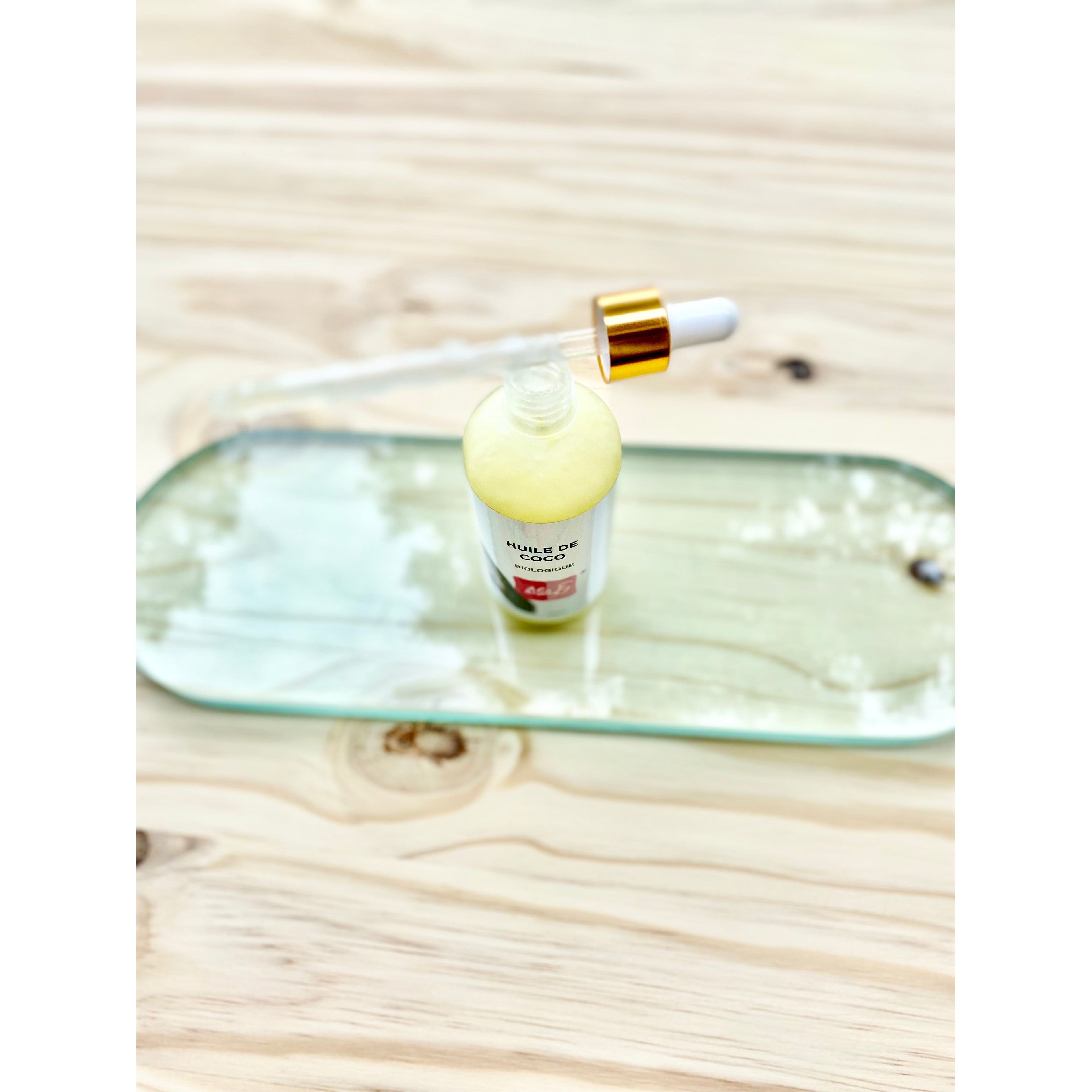 Natural coconut oil