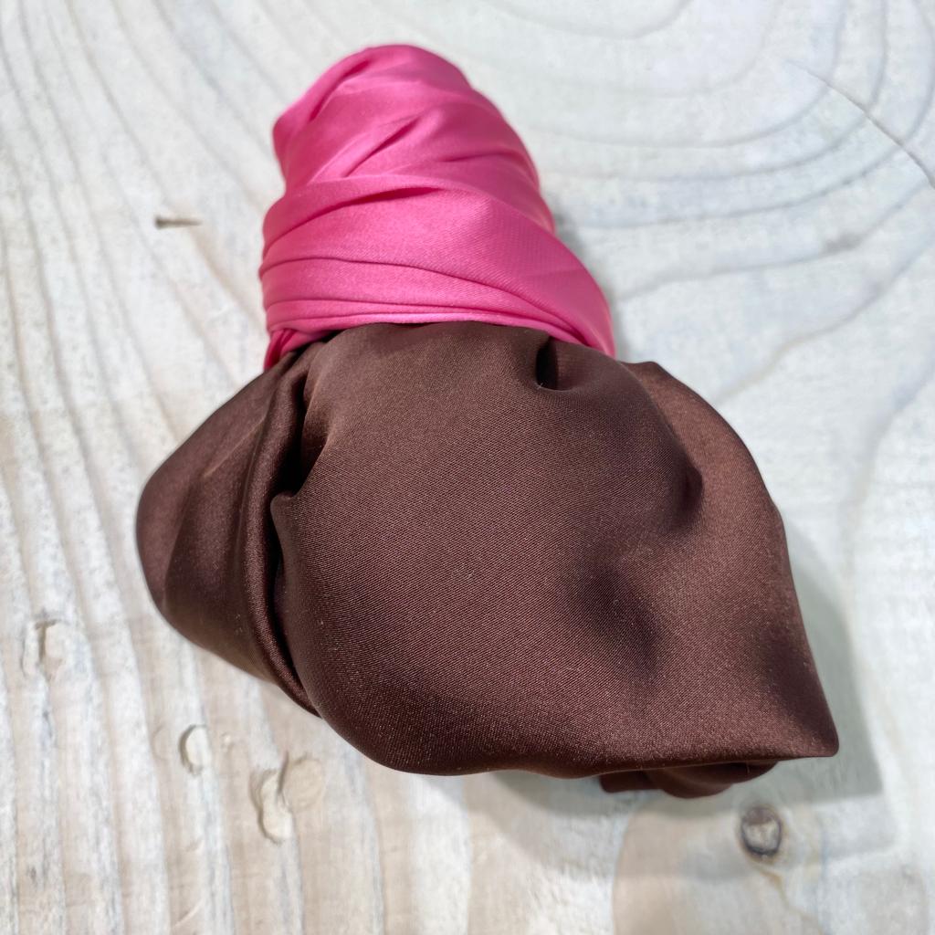 Bonnet de nuit en soie Cécile