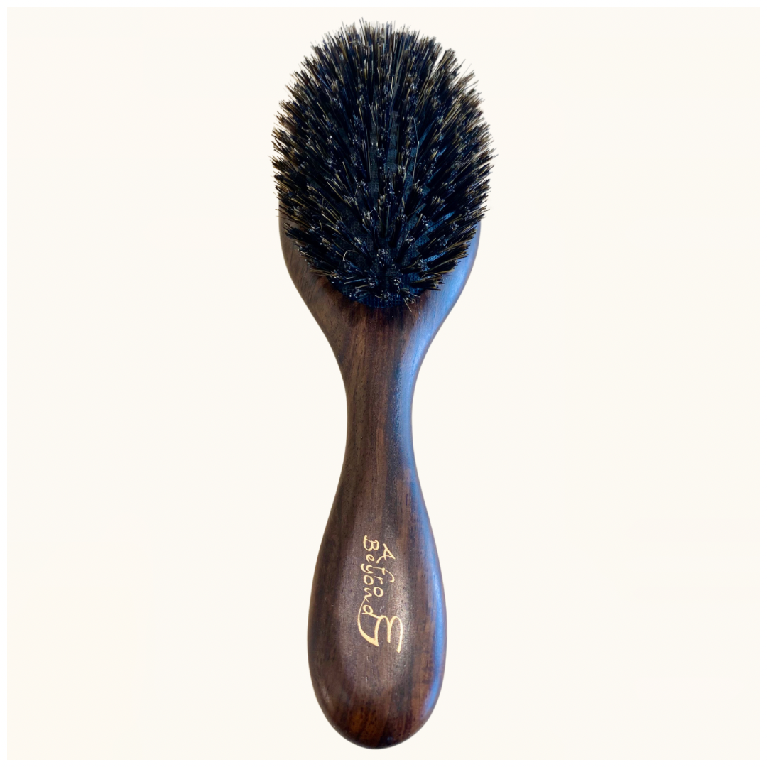 Boar bristle brush