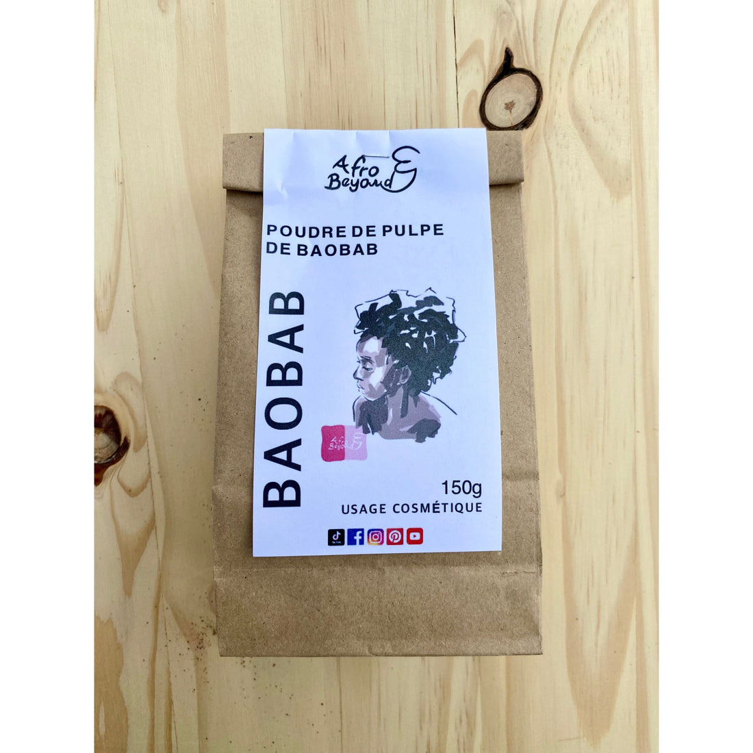 Baobab pulp powder 150g