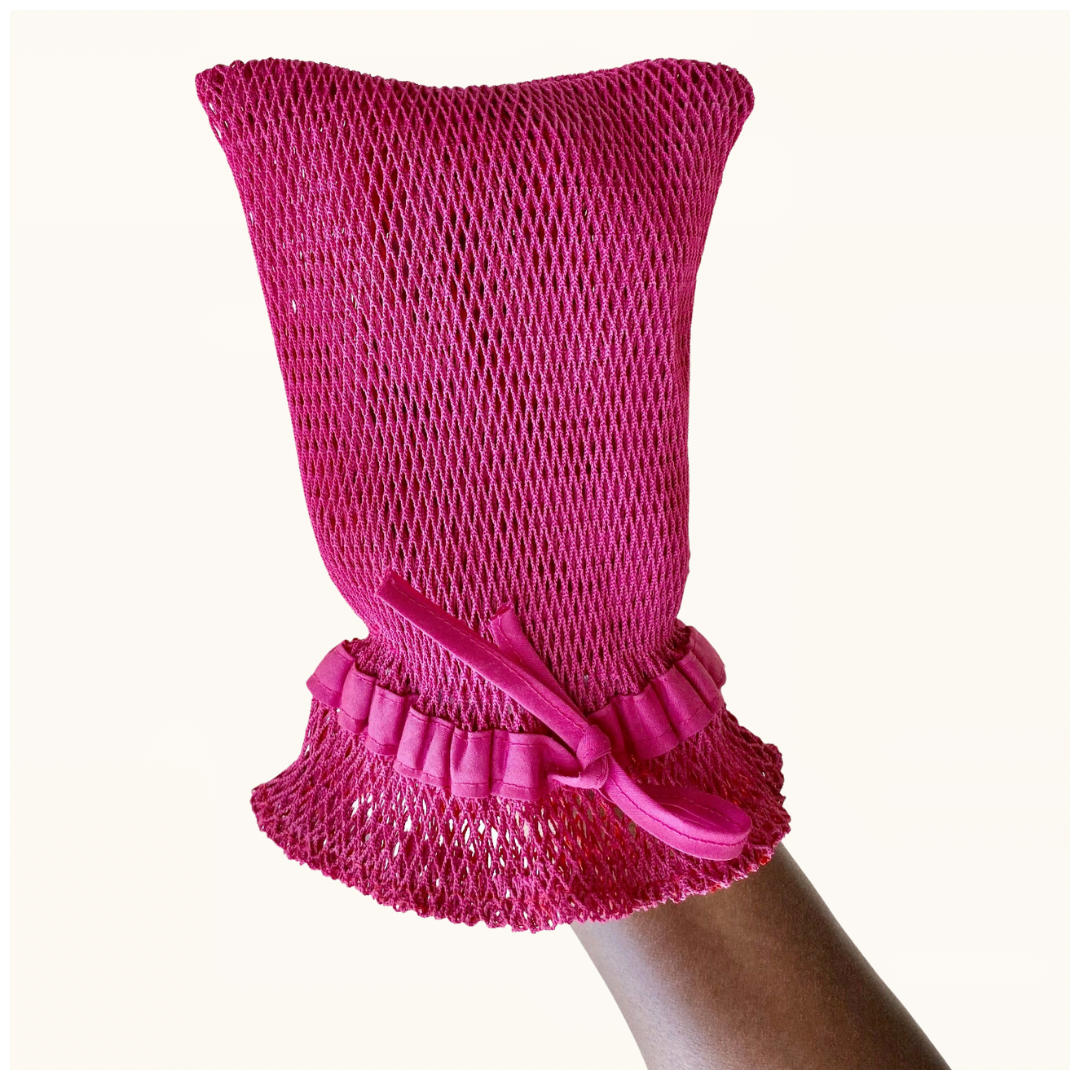 Exfoliating glove