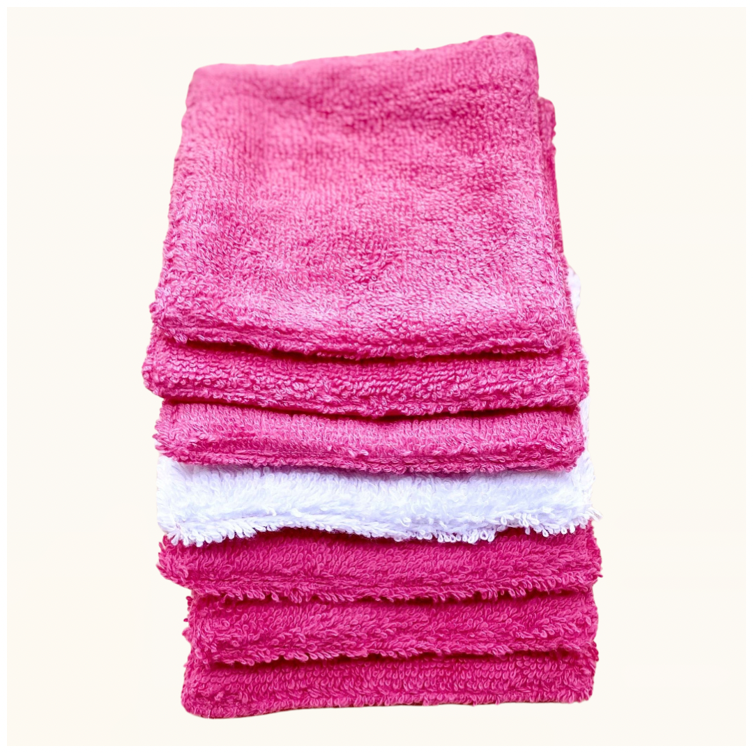 Washable make-up remover wipes