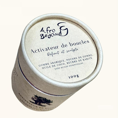 Activateur de boucles solide à base de gombo, karité et gomme arabique 100g