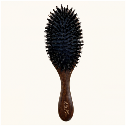 Boar bristle brush