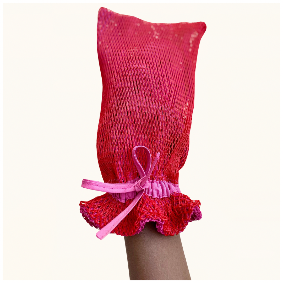 Exfoliating glove