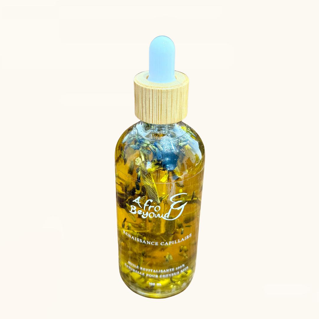 Renaissance capillaire : huile revitalisante 100% naturelle pour cheveux secs